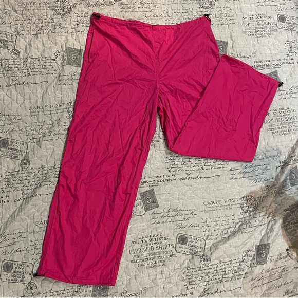 Hot Pink Parachute Pants from Forever 21 - Picture 2 of 9